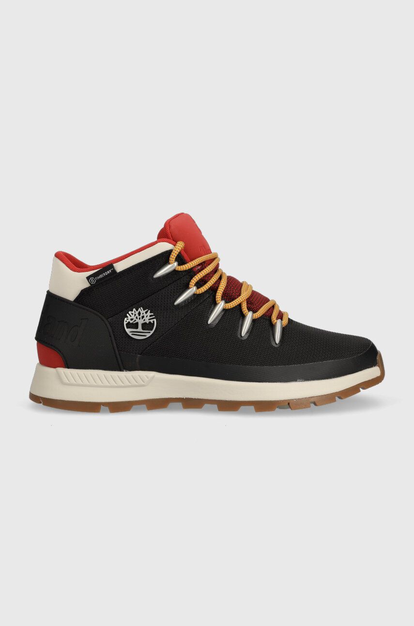 Boty Timberland Sprint Trekker Mid Fab WP pánské, černá barva, TB0A61QG0151 - černá - Svršek: Textil