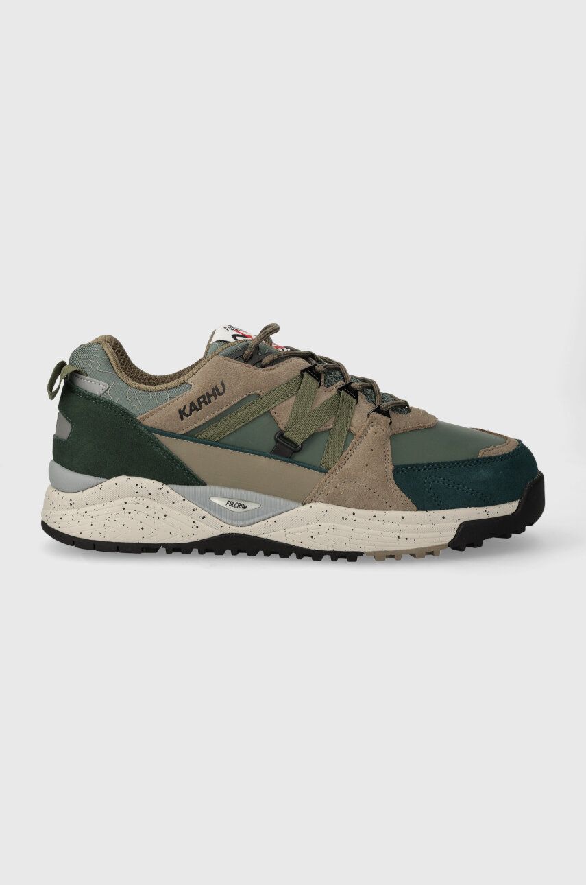 Sneakers boty Karhu Fusion XC zelená barva - zelená - Svršek: Umělá hmota