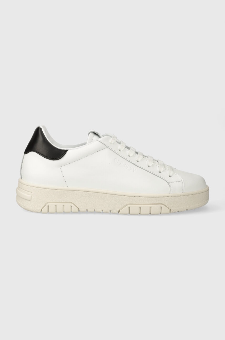 Levně Kožené sneakers boty Off Play FIRENZE bílá barva, FIRENZE 1, WHITE BLACK