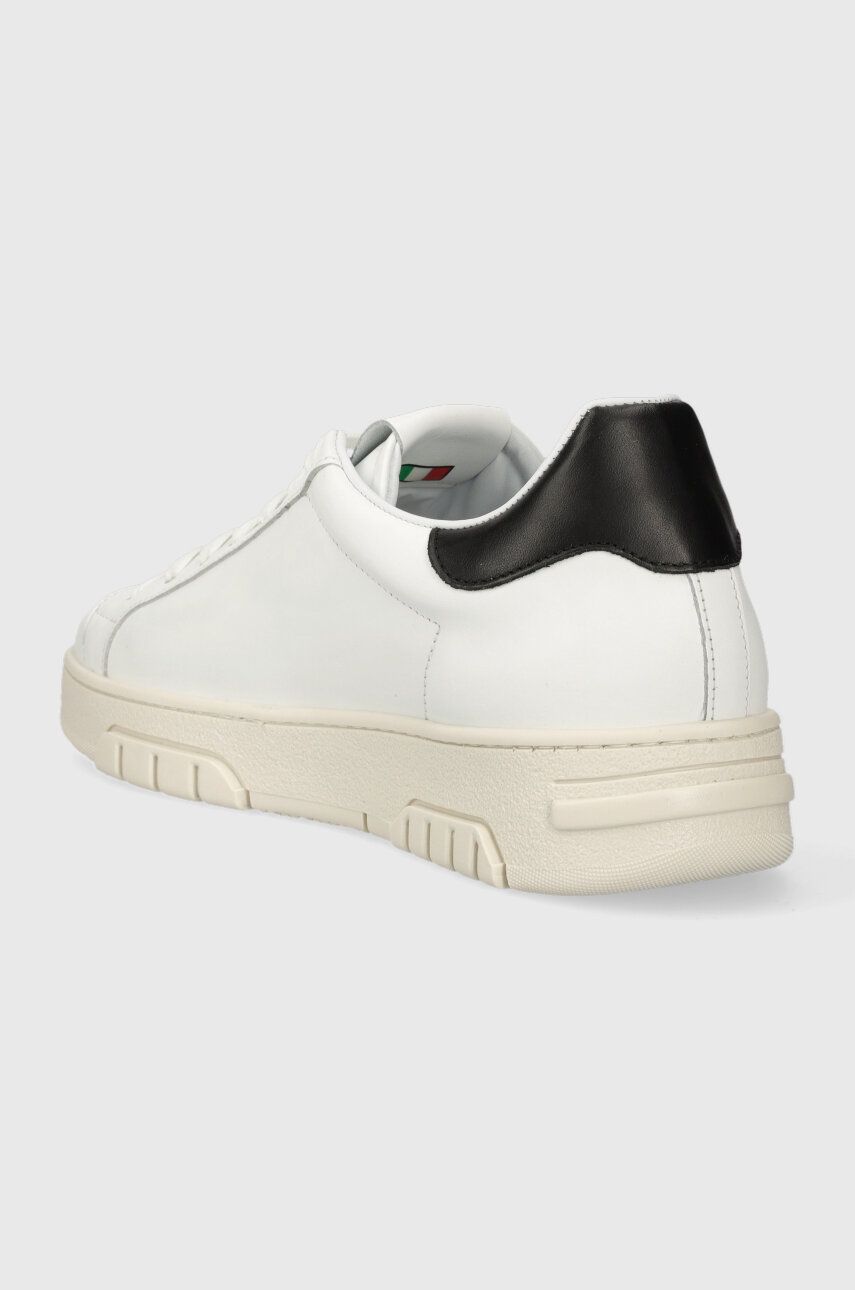 Off Play Sneakers Din Piele FIRENZE Culoarea Alb, FIRENZE 1 WHITE BLACK