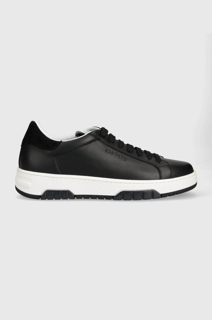 E-shop Kožené sneakers boty Off Play FIRENZE černá barva, FIRENZE 1, BLACK WHITE