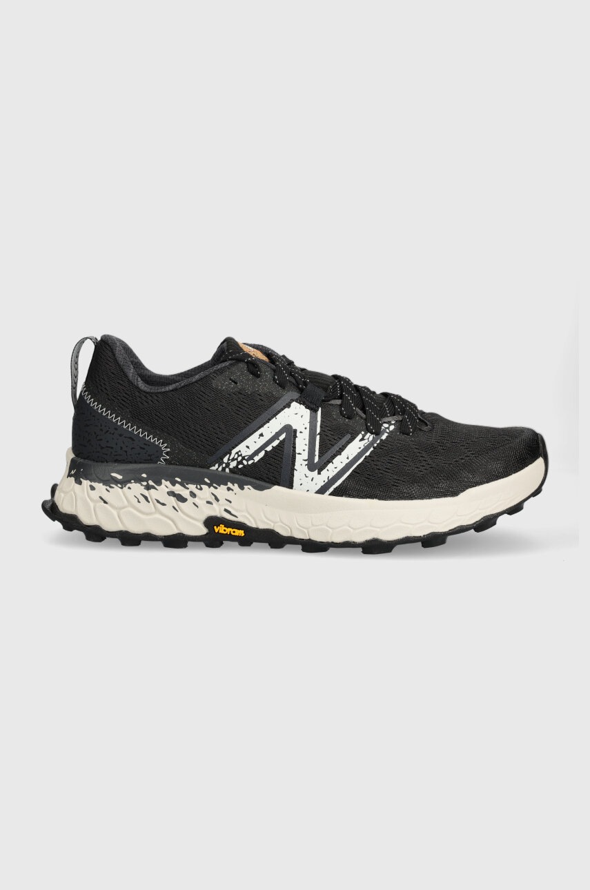 Běžecké boty New Balance Fresh Foam X Hierro v7 černá barva - černá - Svršek: Textilní materiál