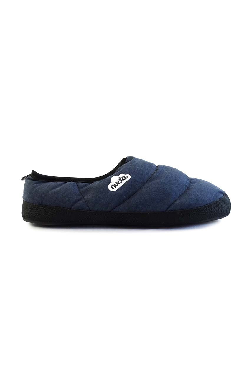 Pantofle Classic Marbled tmavomodrá barva, UNJASCHILL.D. Navy - námořnická modř - Svršek: Textilní ma