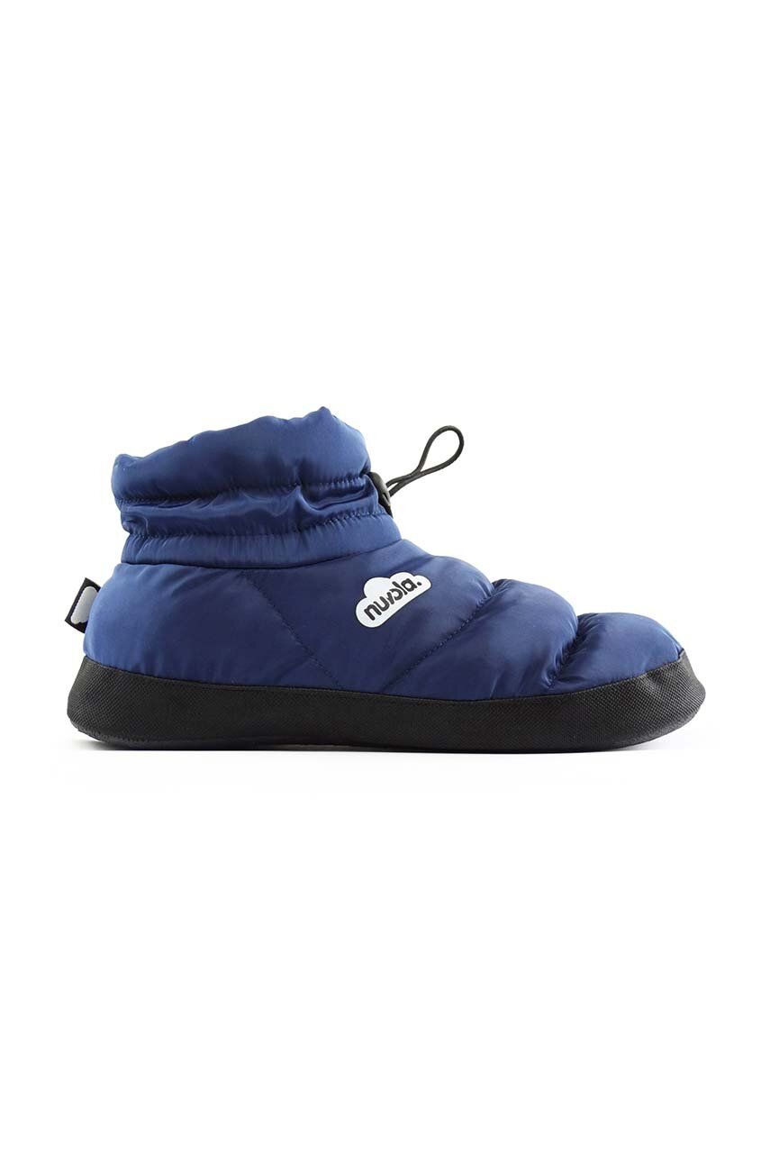 Pantofle Home tmavomodrá barva, UNBHG6 - námořnická modř - Svršek: Textilní materiál Vnitřek: T