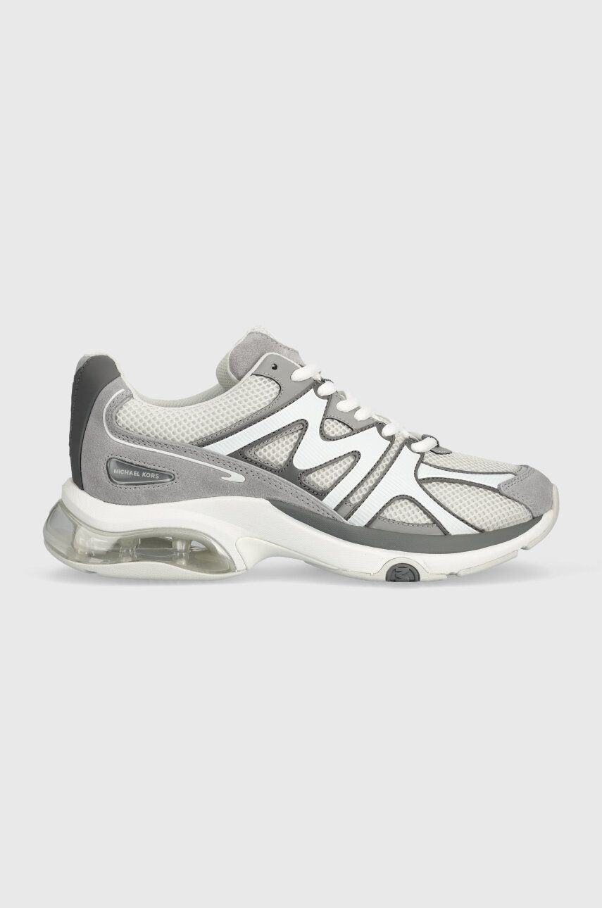 Levně Sneakers boty Michael Kors Kit šedá barva, 42F3KIFS2D