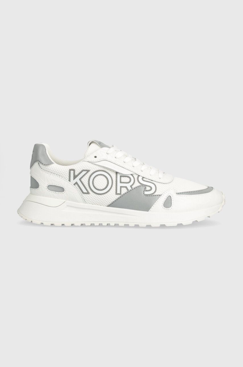 Michael Kors sneakers Miles culoarea alb, 42H3MIFS2D