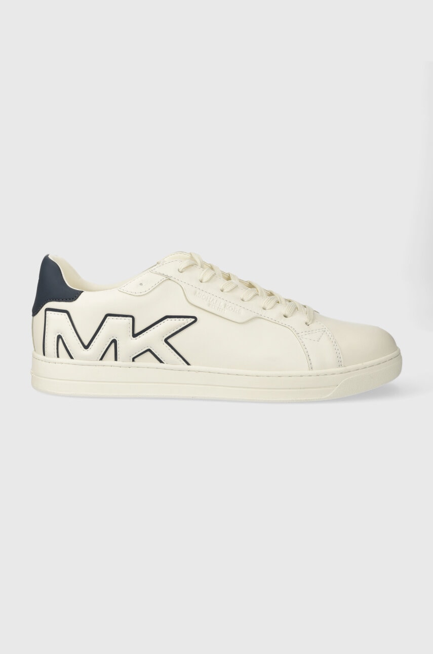 Levně Kožené sneakers boty Michael Kors Keating béžová barva, 42R4KEFS6L