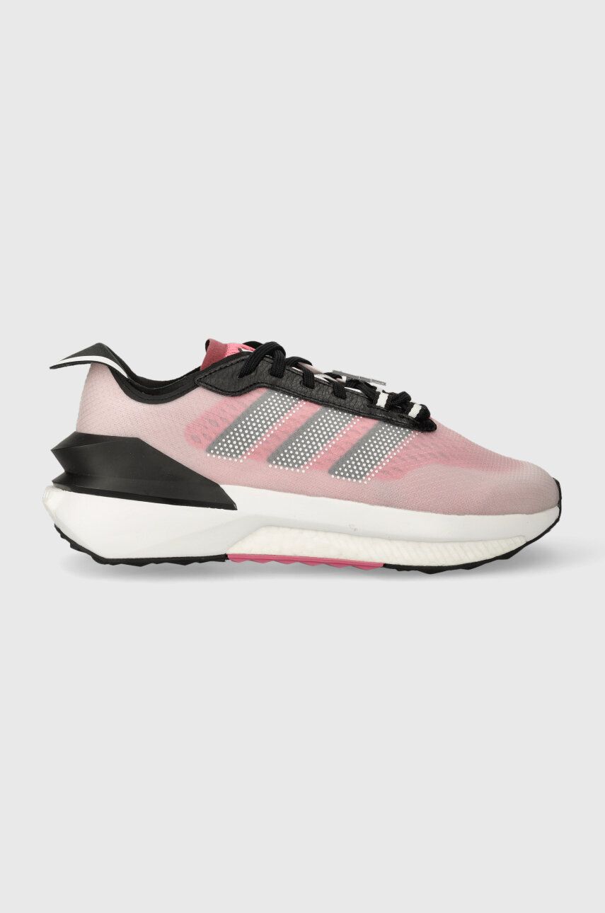 Levně Sneakers boty adidas AVRYN růžová barva