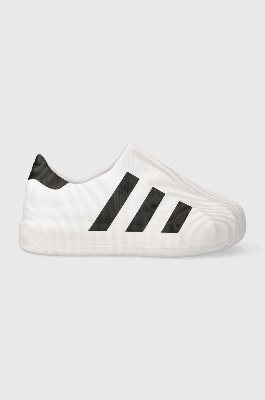 adidas Originals papuci adiFom Superstar J culoarea: alb IG0242