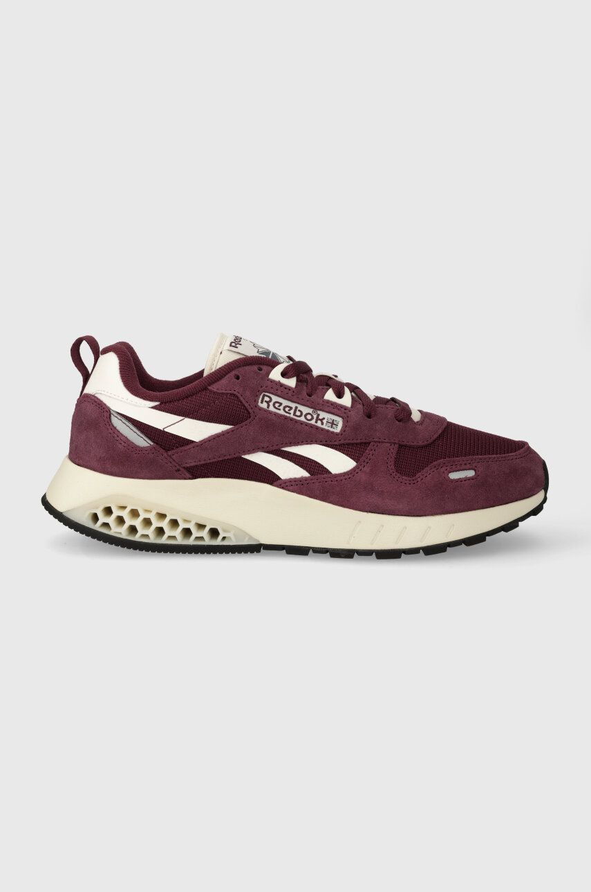 Reebok sneakers Cl Leather Hexalite culoarea bordo