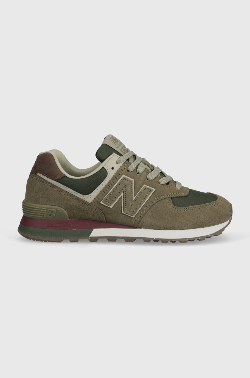 

Маратонки New Balance 574 в зелено, Зелен