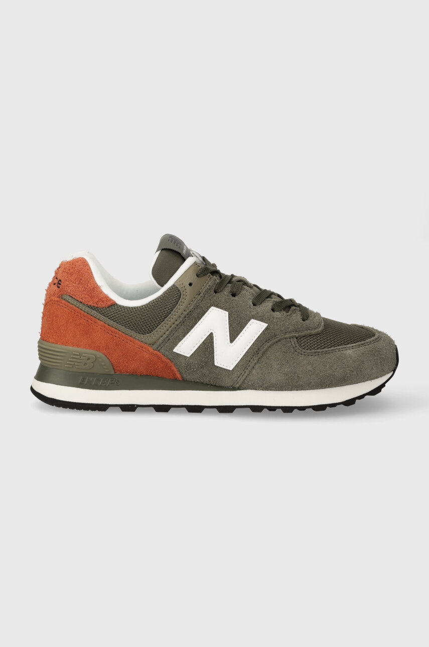 Levně Sneakers boty New Balance 574 šedá barva, U574AGG