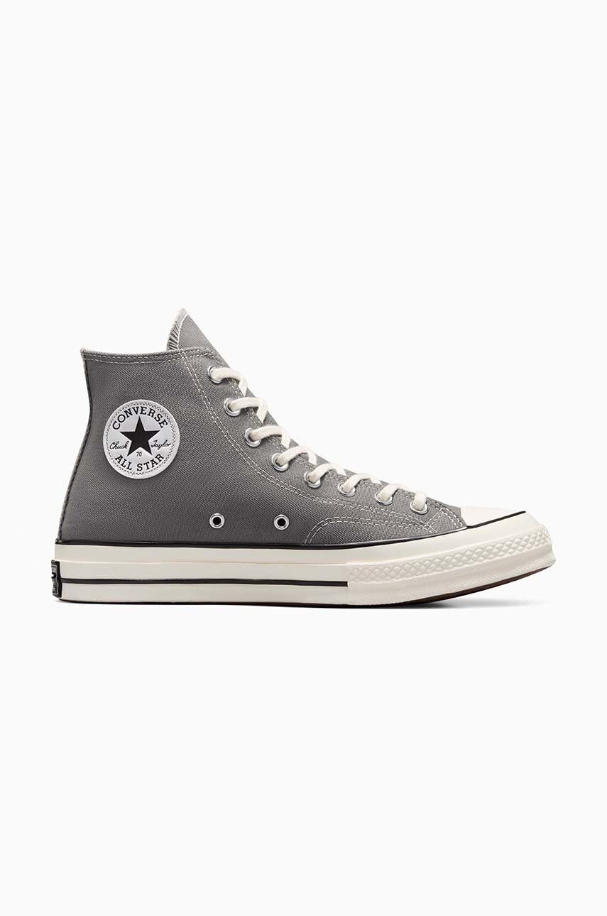Levně Kecky Converse Chuck 70 šedá barva, A05584C