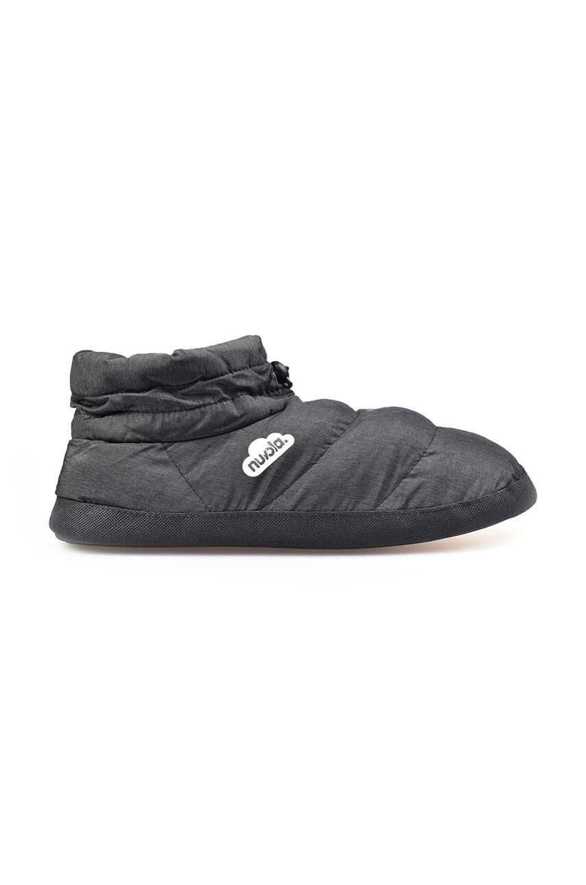 Pantofle Home černá barva, UNBHGJAS - černá - Svršek: Textilní materiál Vnitřek: Textilní mater
