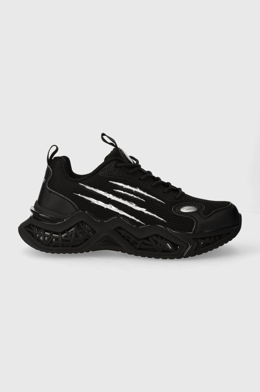 PLEIN SPORT sneakers Runner Tiger Scratch culoarea negru, USC0338 STE003N