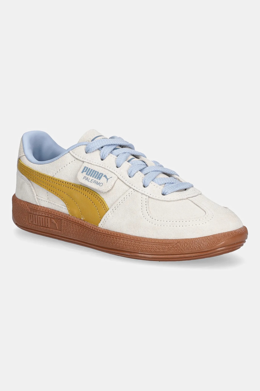 Puma Adidasi din piele intoarsa Palermo Cobalt Glaze 396463