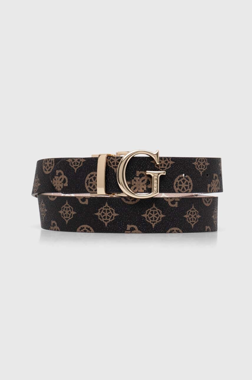 

Двусторонний ремень Guess женский цвет розовый