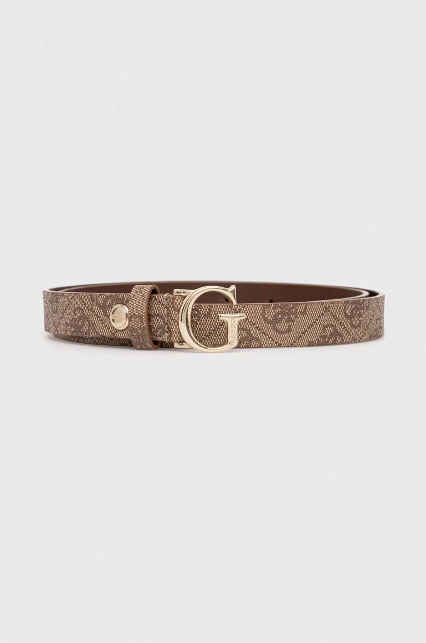 

Ремінь Guess жіночий колір бежевий