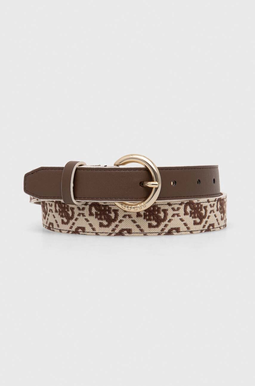 

Ремень Guess женский цвет коричневый
