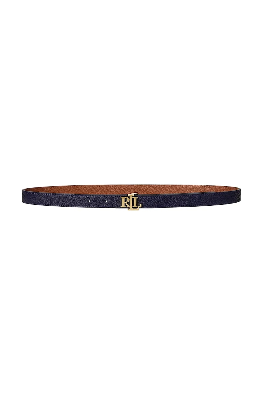 

Кожен колан с две лица Lauren Ralph Lauren дамски 412912038, Тъмносин