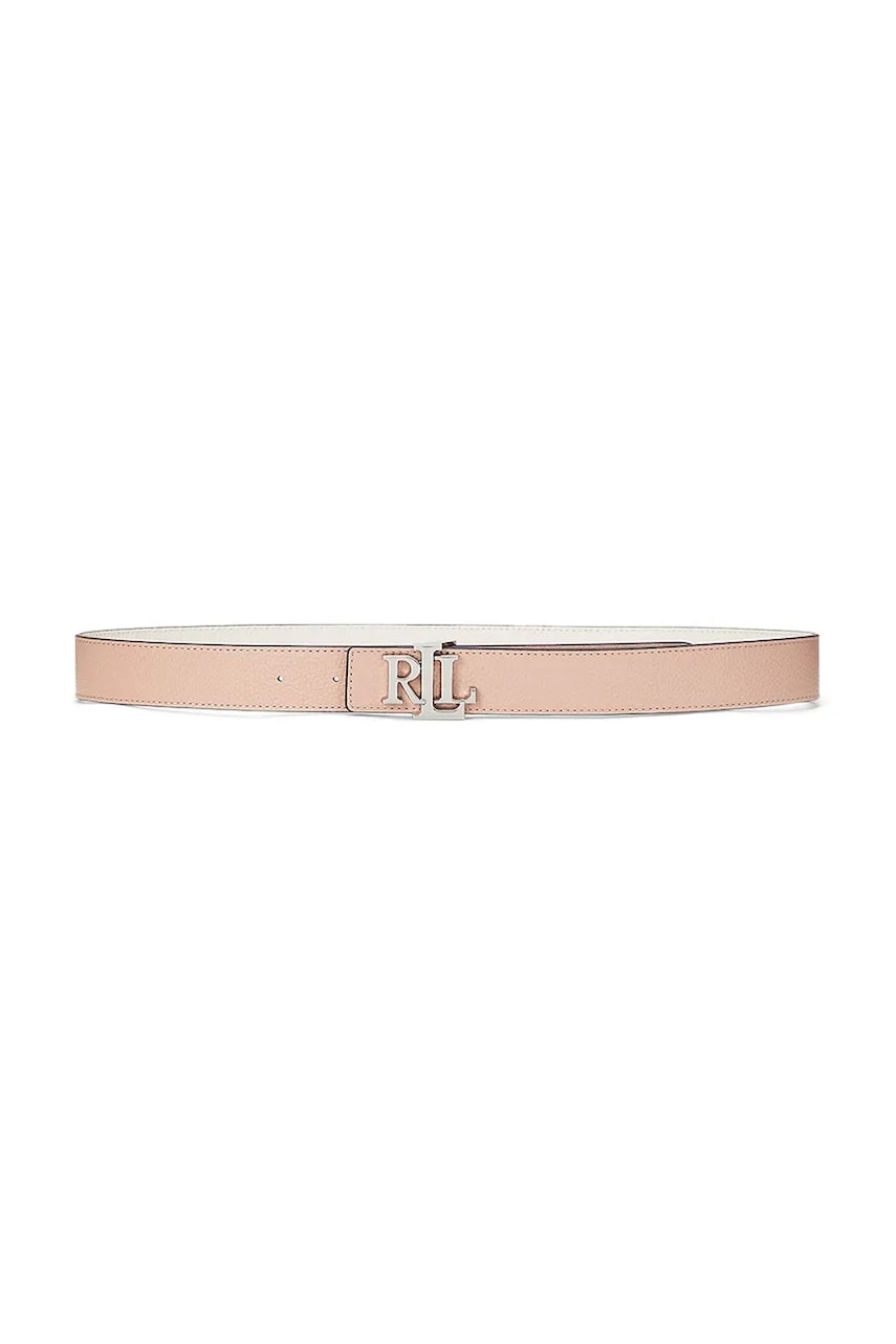 Levně Oboustranný kožený pásek Lauren Ralph Lauren dámský, více barev, 412912039