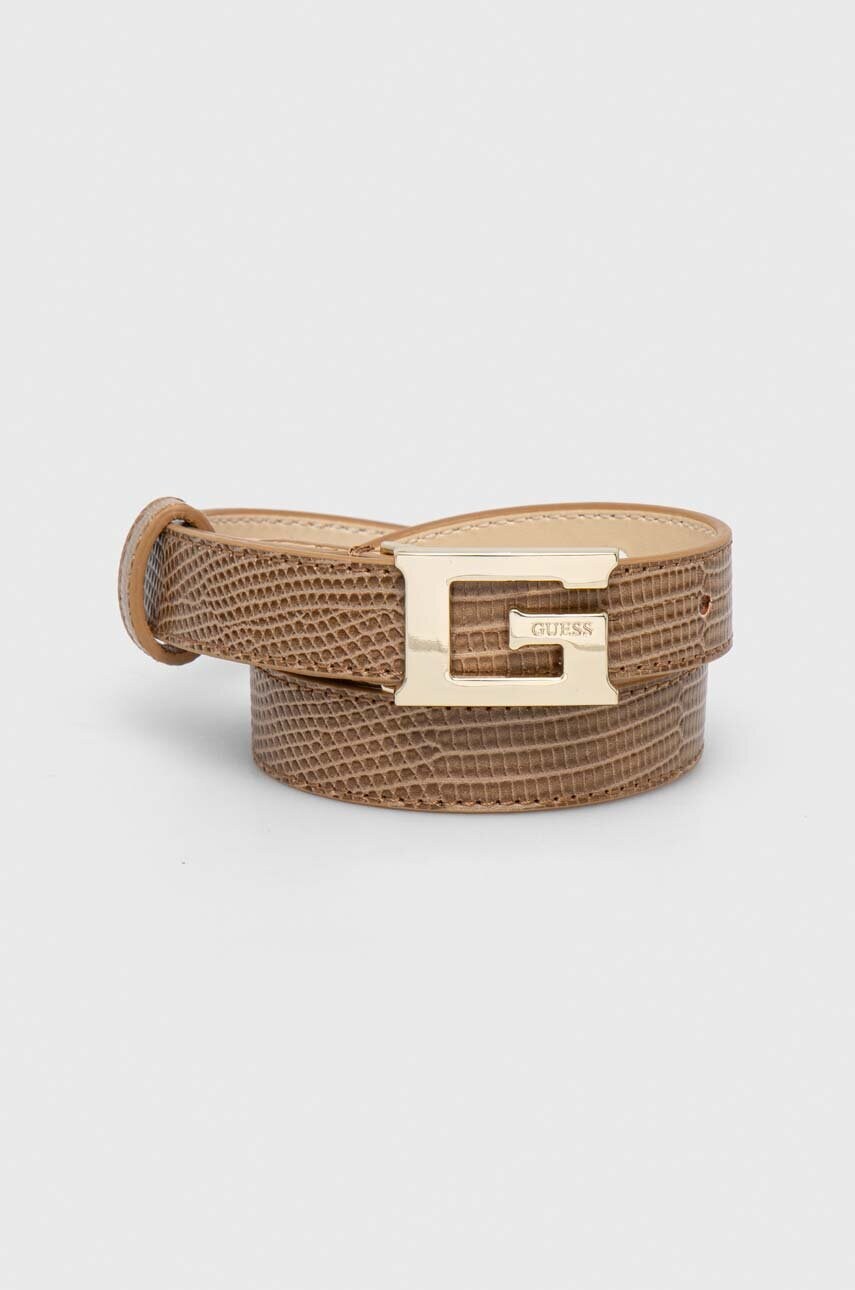 

Ремень Guess женский цвет коричневый