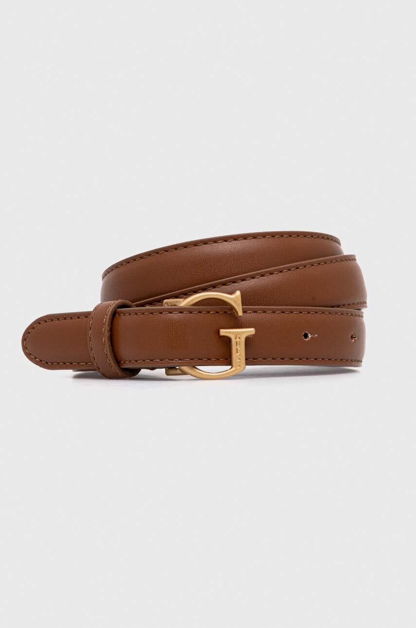 

Ремінь Guess жіночий колір коричневий