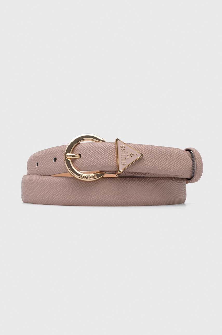 

Ремень Guess женский цвет розовый