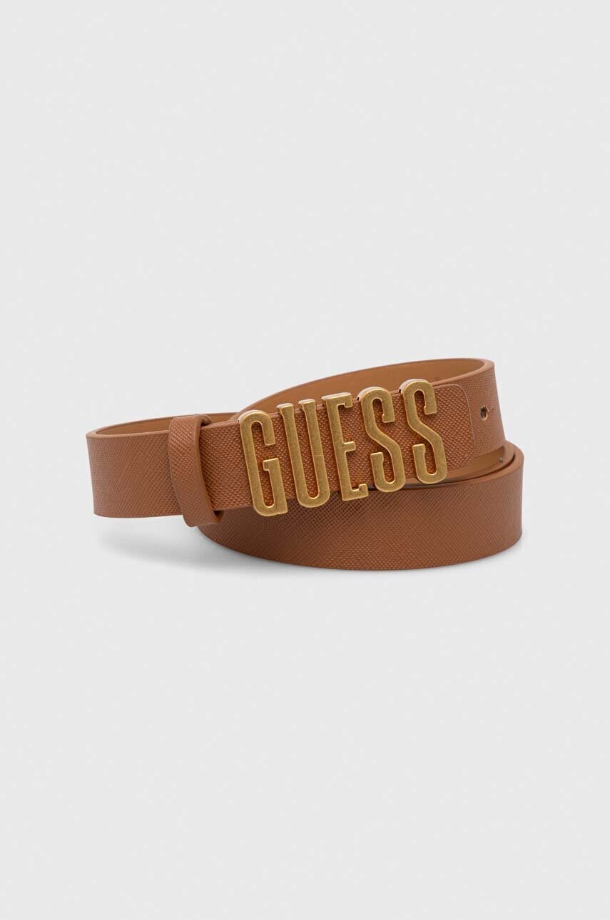 

Ремень Guess женский цвет коричневый