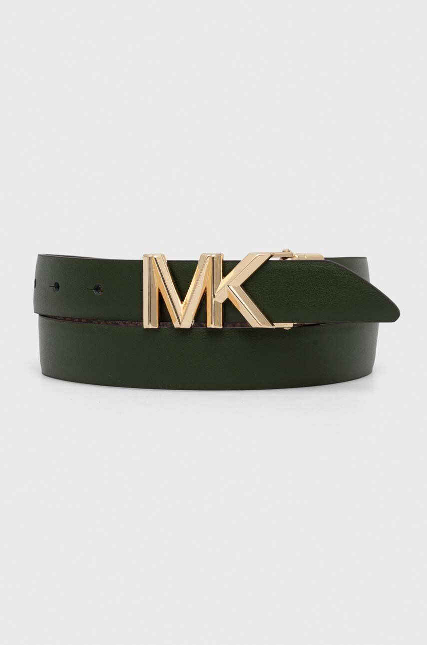 MICHAEL Michael Kors curea cu doua fete femei, culoarea verde