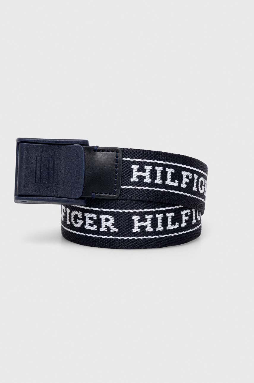 Dětský pásek Tommy Hilfiger - námořnická modř - 100 % Polyester