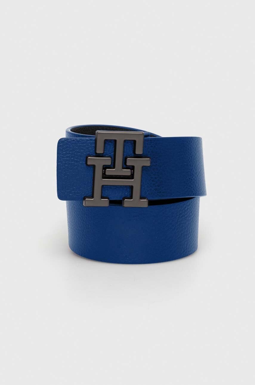 

Кожаный ремень Tommy Hilfiger мужской цвет чёрный
