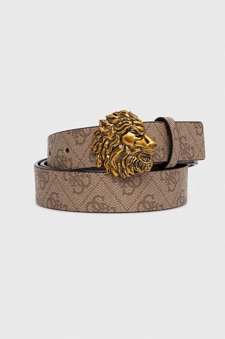 

Ремень Guess мужской цвет бежевый