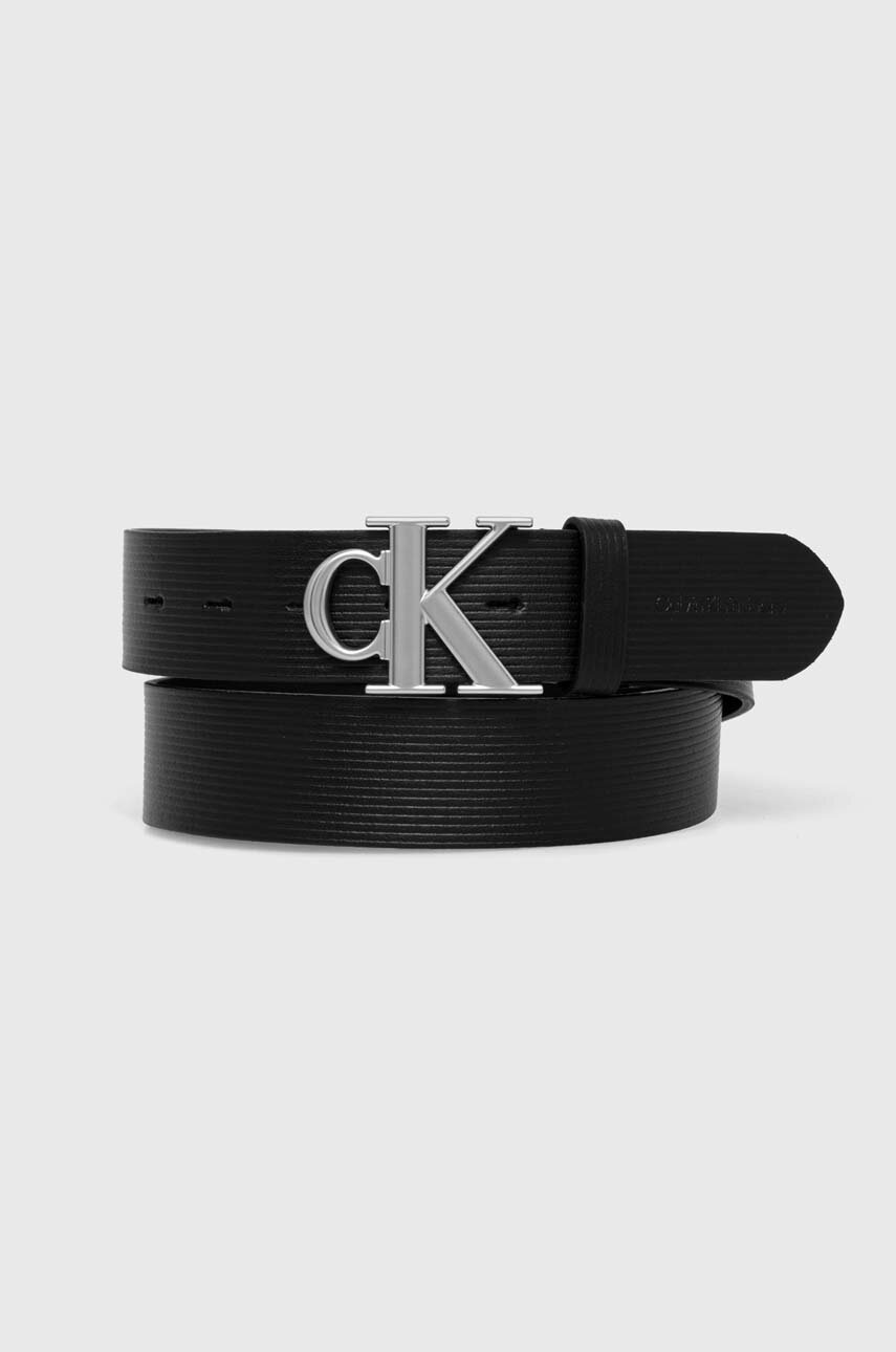 

Кожен колан Calvin Klein Jeans мъжки в черно K50K511168, Черен