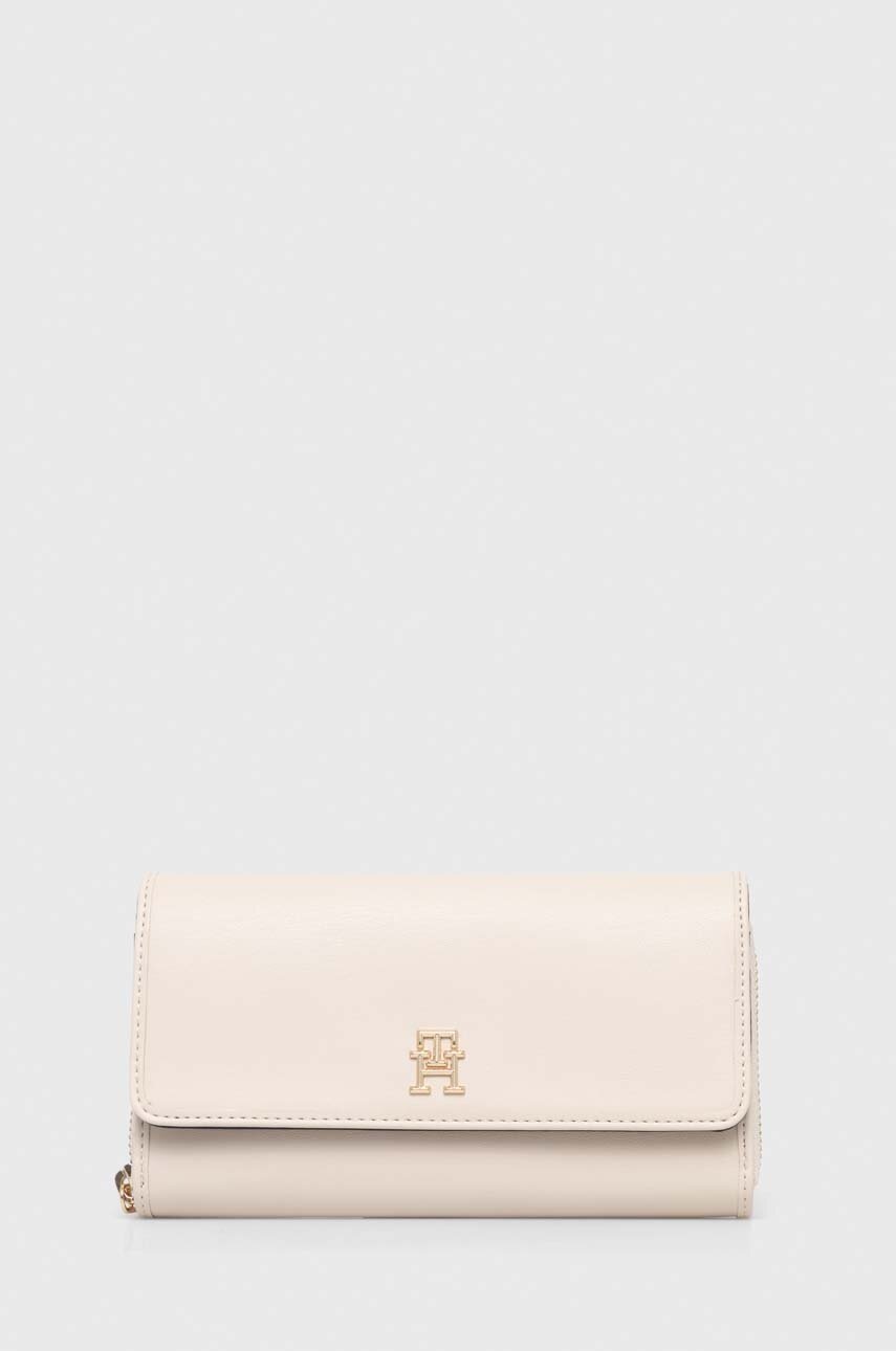 

Кошелек Tommy Hilfiger женский цвет бежевый