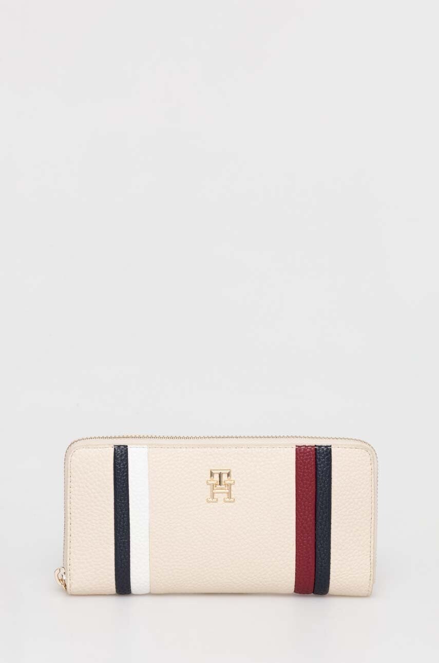 

Кошелек Tommy Hilfiger женский цвет бежевый
