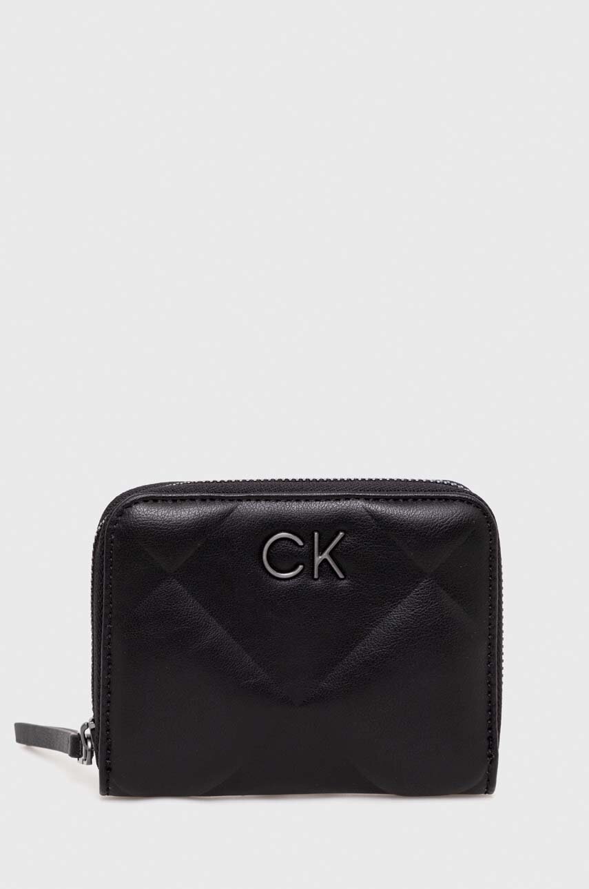 

Портмоне Calvin Klein дамски в черно, Черен