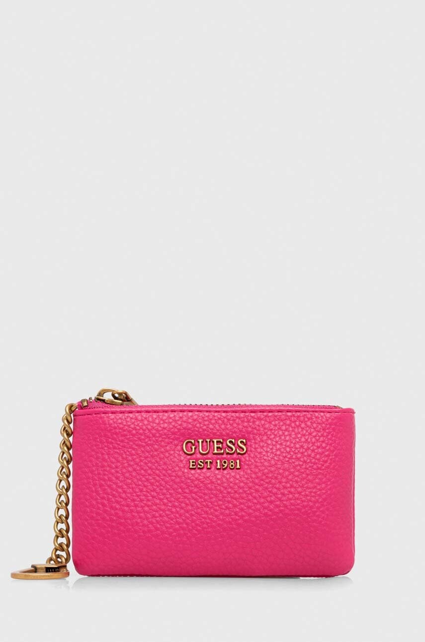 

Гаманець Guess жіночий колір рожевий