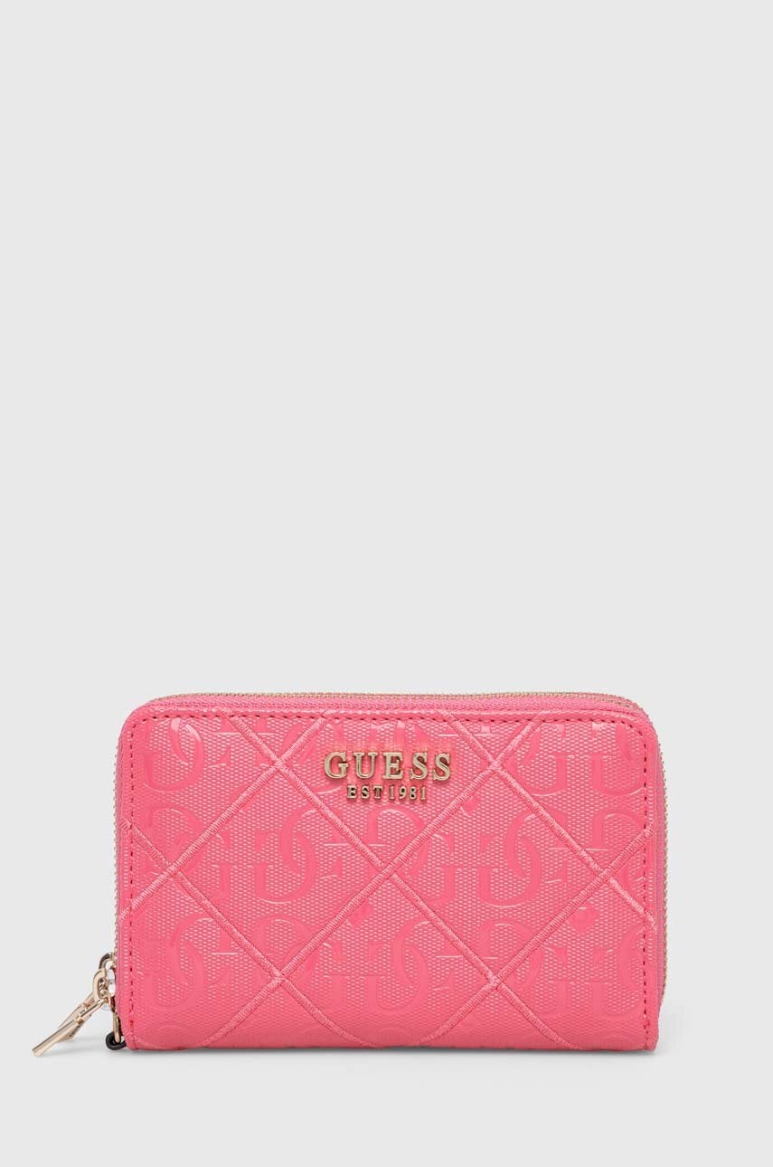 

Кошелек Guess женский цвет розовый