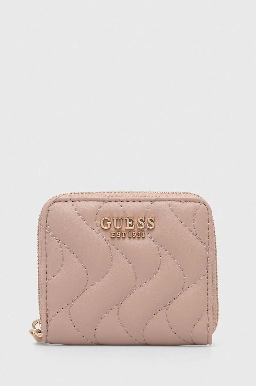 

Гаманець Guess жіночий колір рожевий