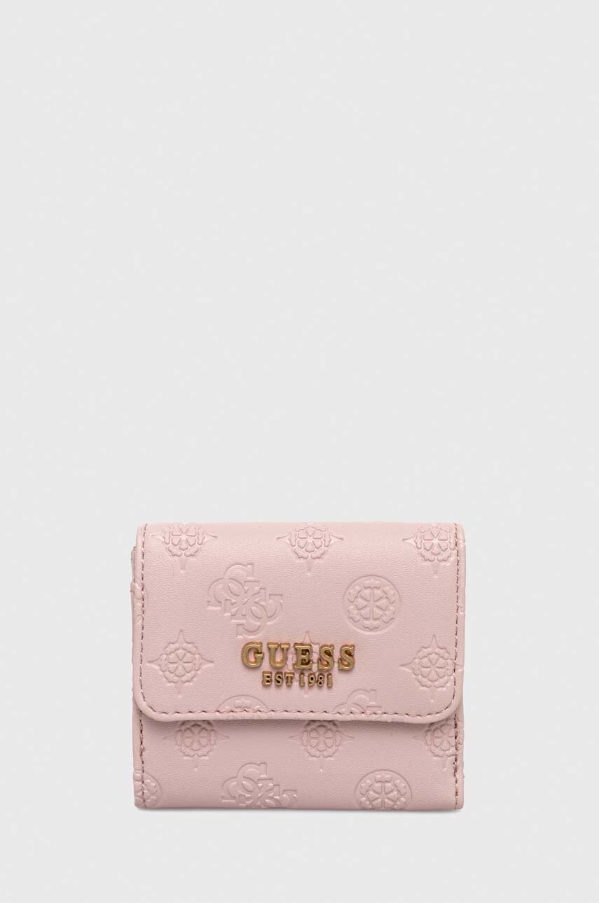 

Гаманець Guess жіночий колір рожевий