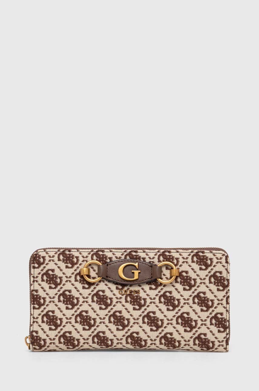 

Кошелек Guess женский цвет коричневый