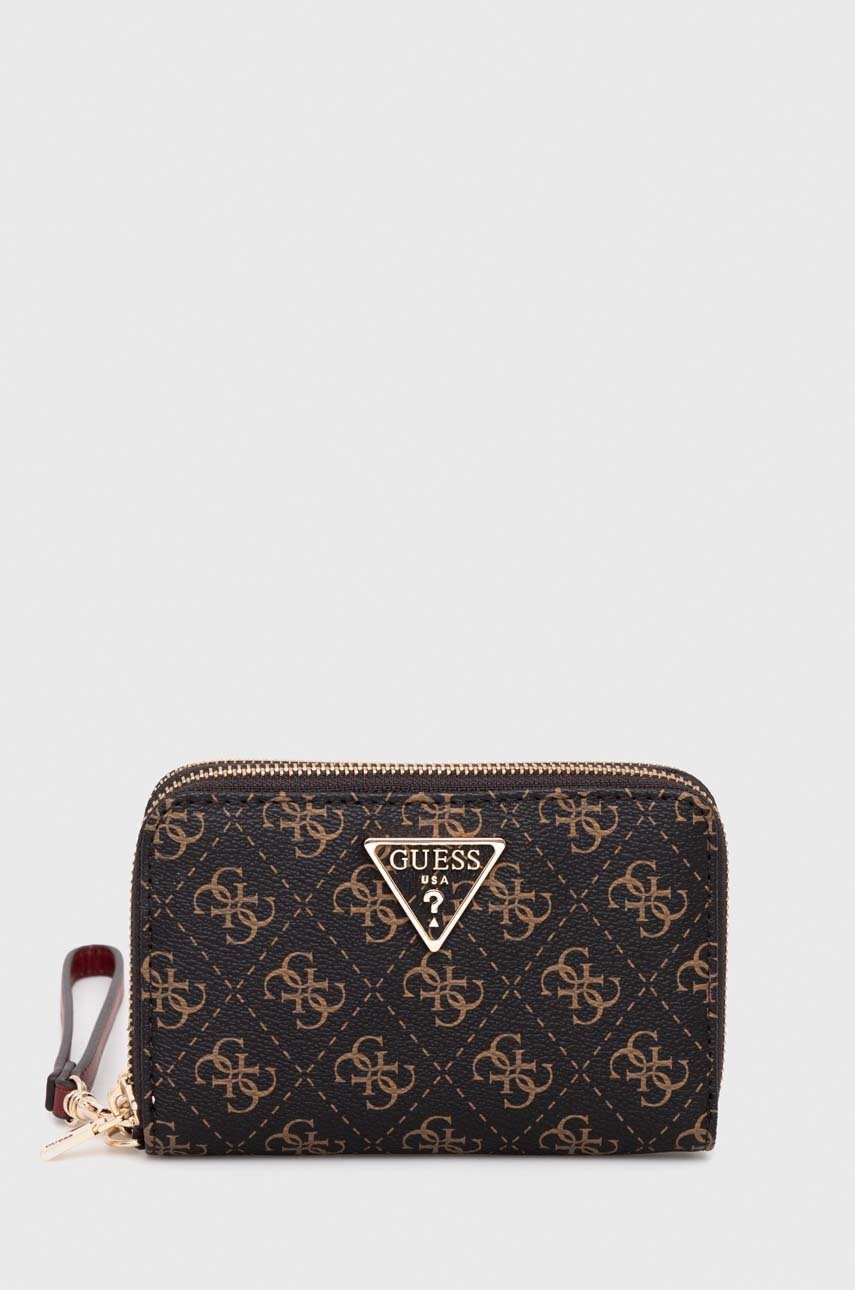 

Гаманець Guess жіночий колір коричневий