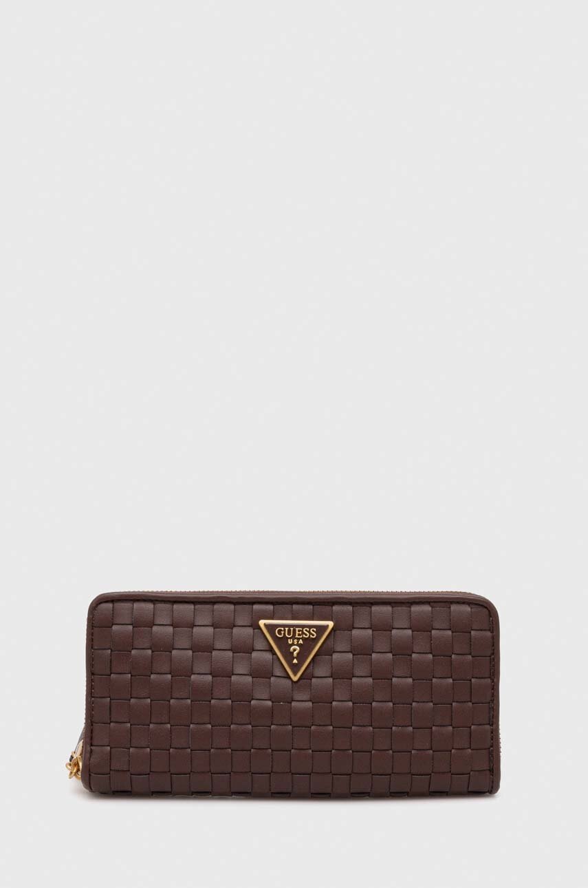 

Гаманець Guess жіночий колір коричневий