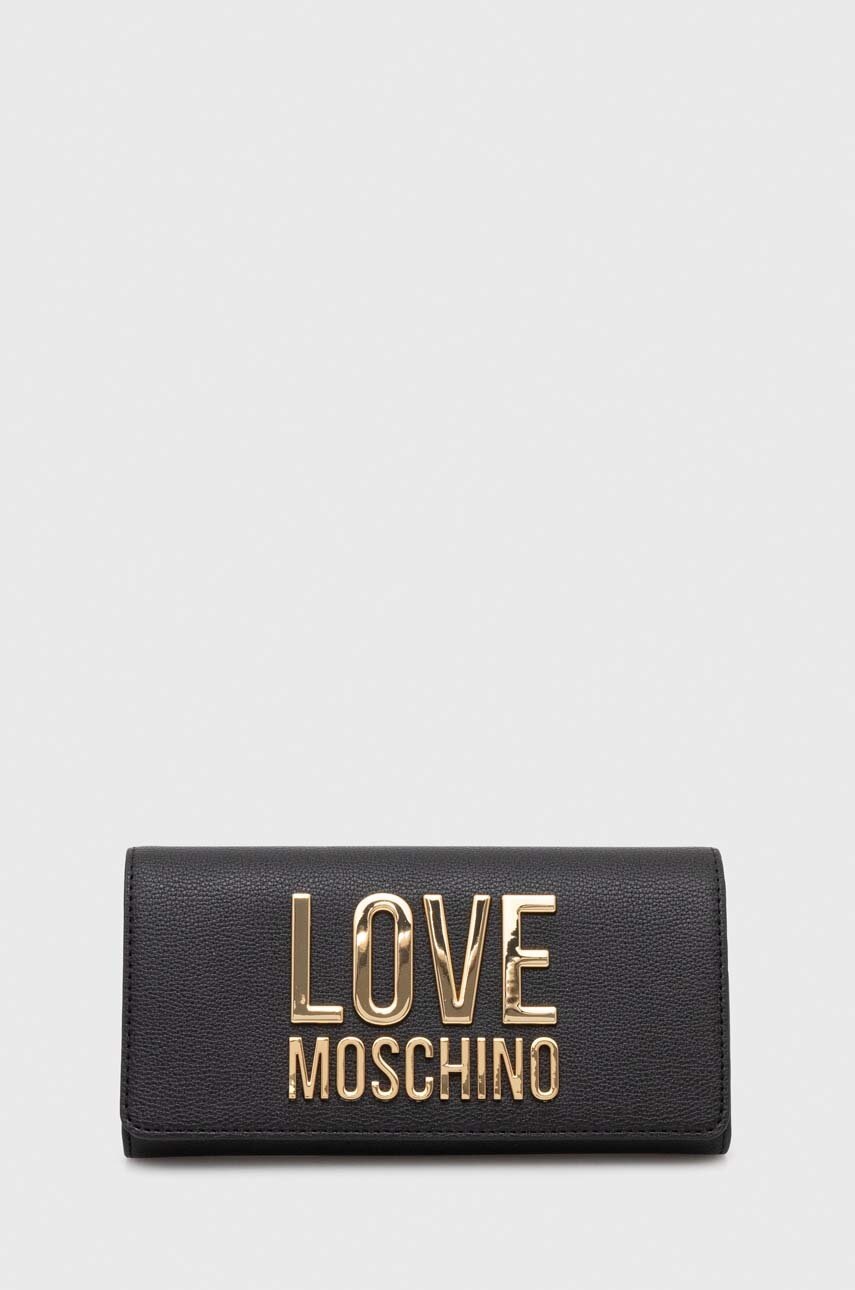 

Гаманець Love Moschino жіночий колір чорний