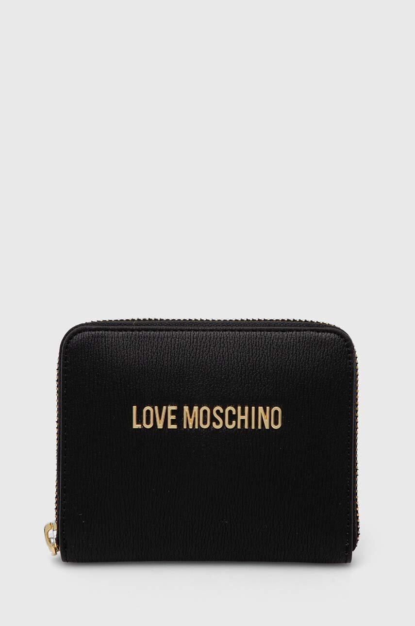 

Гаманець Love Moschino жіночий колір чорний