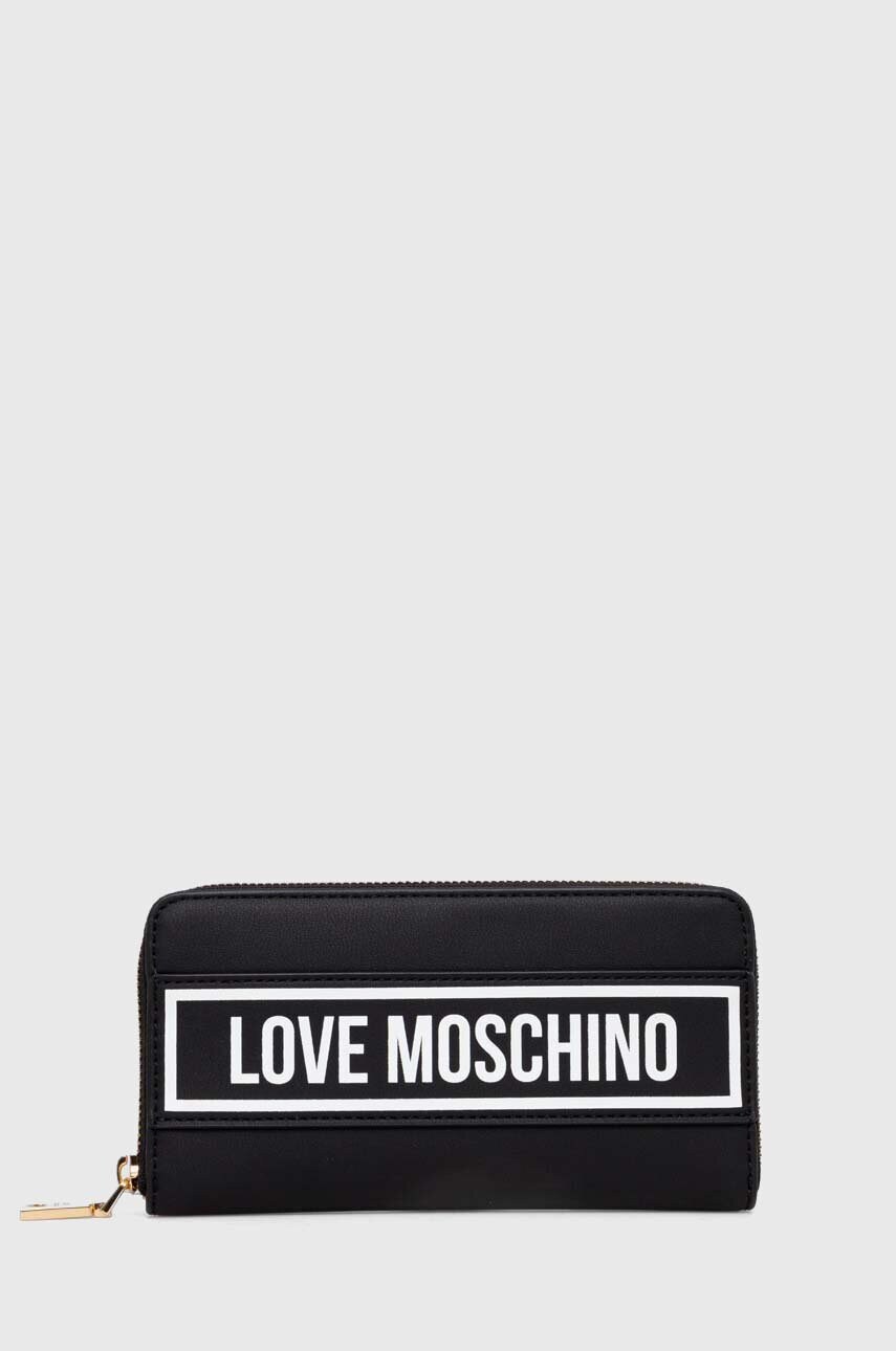 

Гаманець Love Moschino жіночий колір чорний