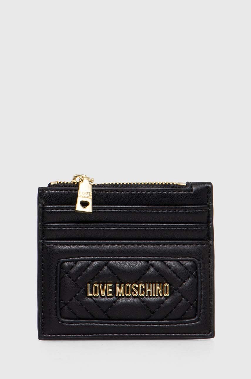 

Гаманець Love Moschino жіночий колір чорний