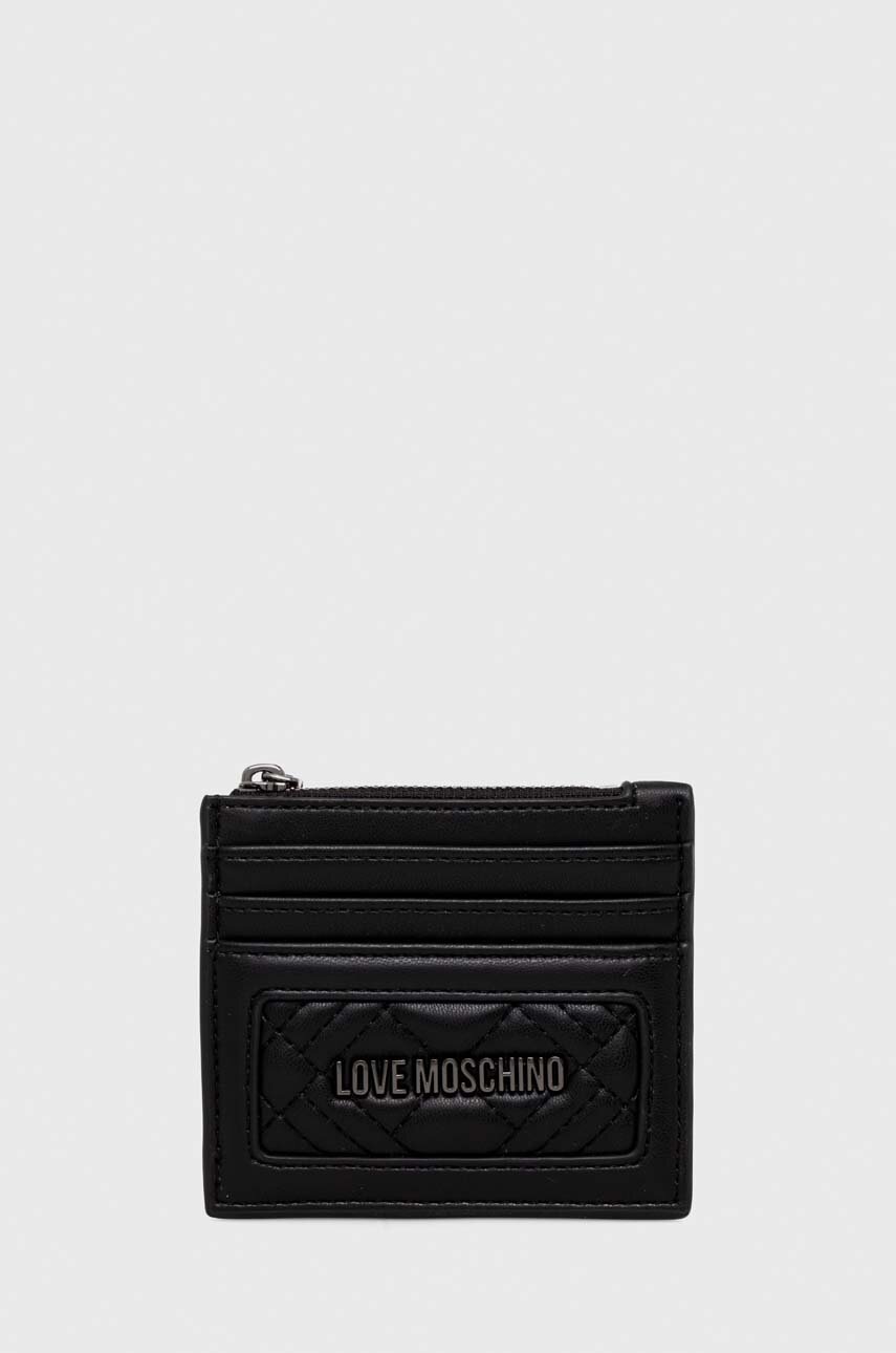 

Чехол на карты Love Moschino цвет чёрный