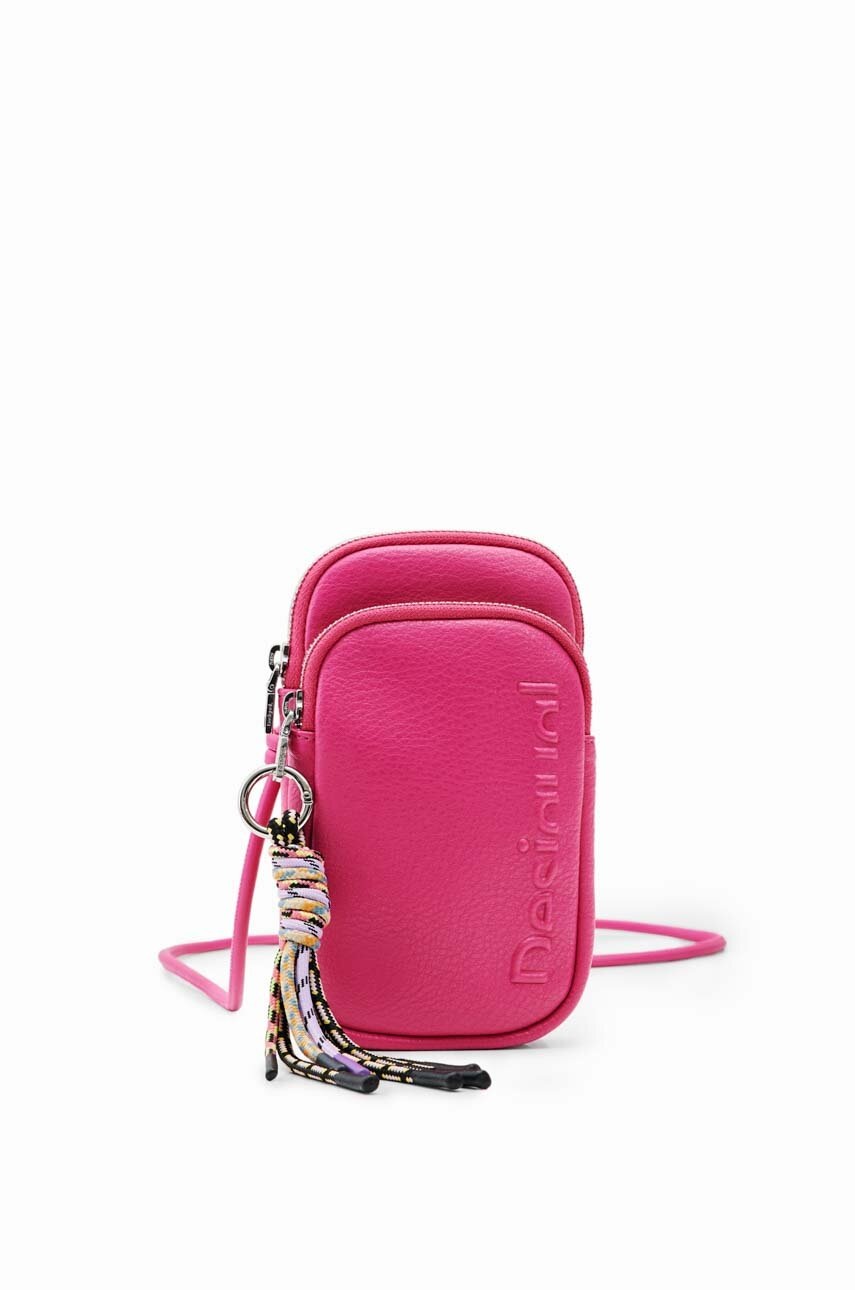 

Кошелек Desigual женский цвет розовый